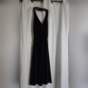 Max & Cleo Black Backless Dress